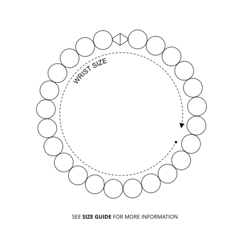 Size Guide for Bracelets | Maison de Crystal