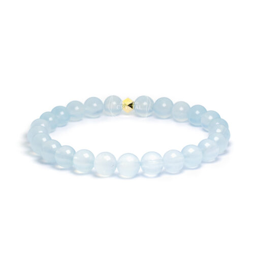 Aquamarine Bracelet for Courage, Self-expression and Intuition