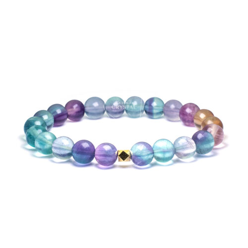 Fluorite Bracelet for Clarity, Intuition & Balance