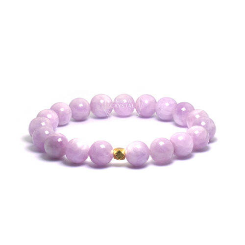 Kunzite Bracelet for Divine Love, Peace & Emotional Healing