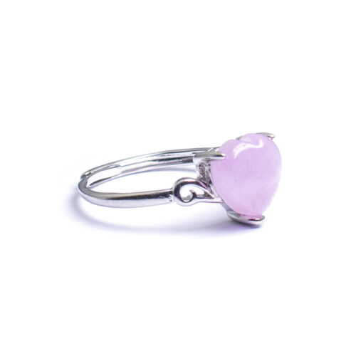 Kunzite Ring for Divine Love, Peace and Emotional Healing