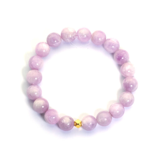 Kunzite Bracelet for Divine Love, Peace & Emotional Healing