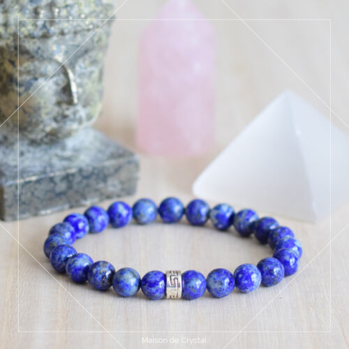 Lapis Lazuli Bracelet for Truth, Awareness, Success & Wisdom | UAE | Maison de Crystal