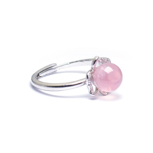 Rose Quartz Ring for Self Love, Compassion & Kindness