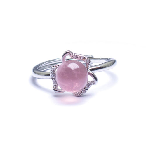 Rose Quartz Ring for Self Love, Compassion & Kindness