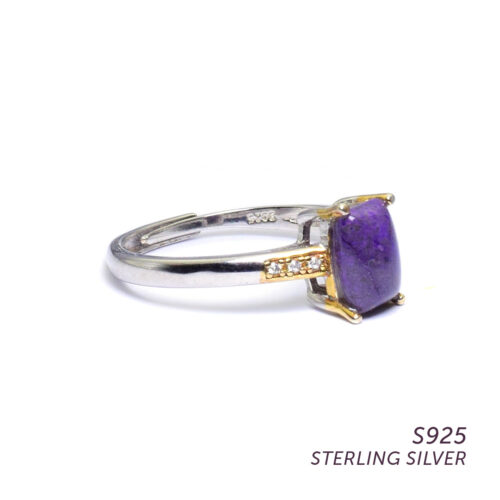 S925 Sugilite Ring for Spiritual Love, Wisdom & Awareness