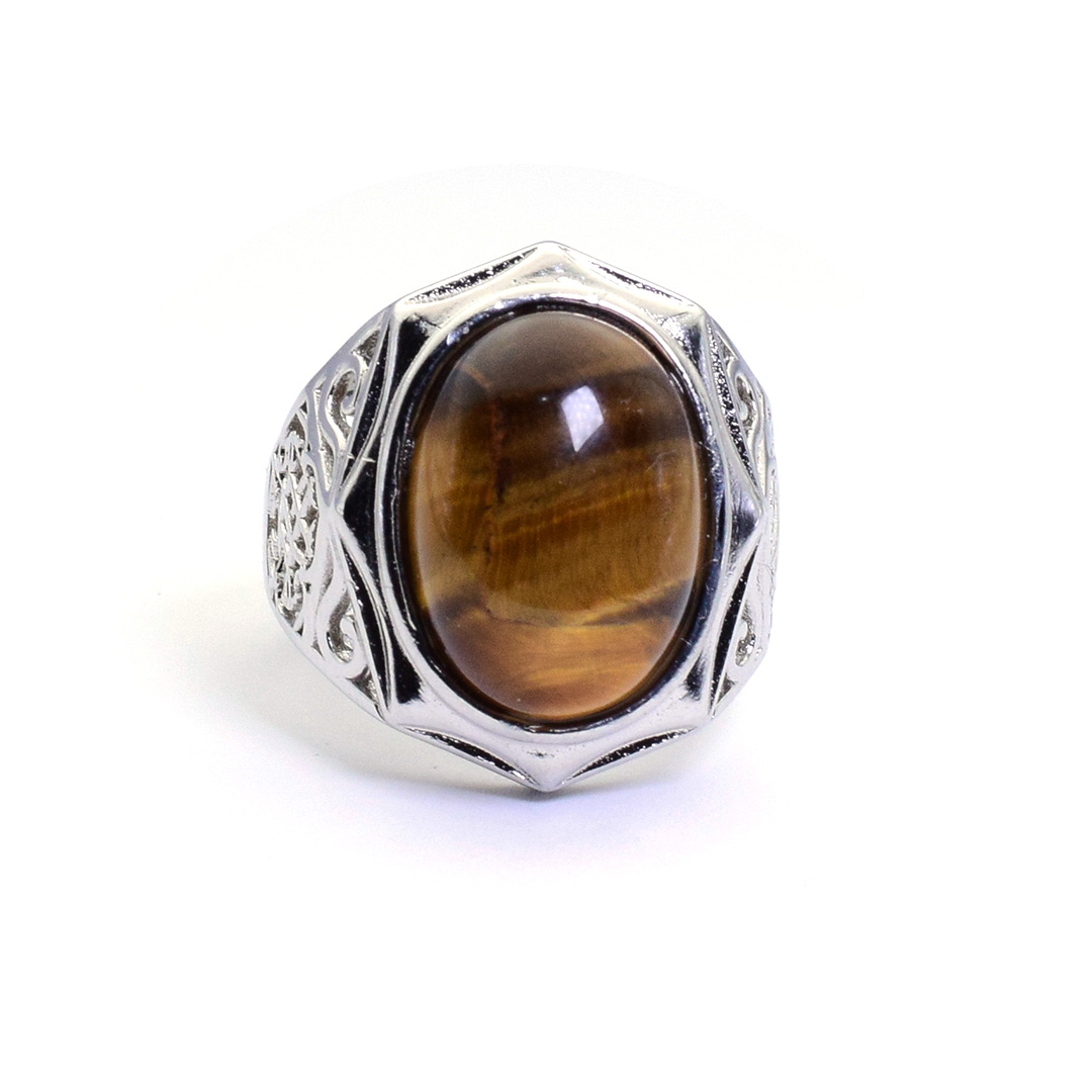 Mens Tigers Eye Anniversary Ring, Unique Sterling Silver Blue Gemstone  Wedding Band, Alternative Medieval Jewelry, Fantasy Ancient Gift Him - Etsy  | Gemstone wedding bands, Mens gemstone rings, Blue gemstone rings