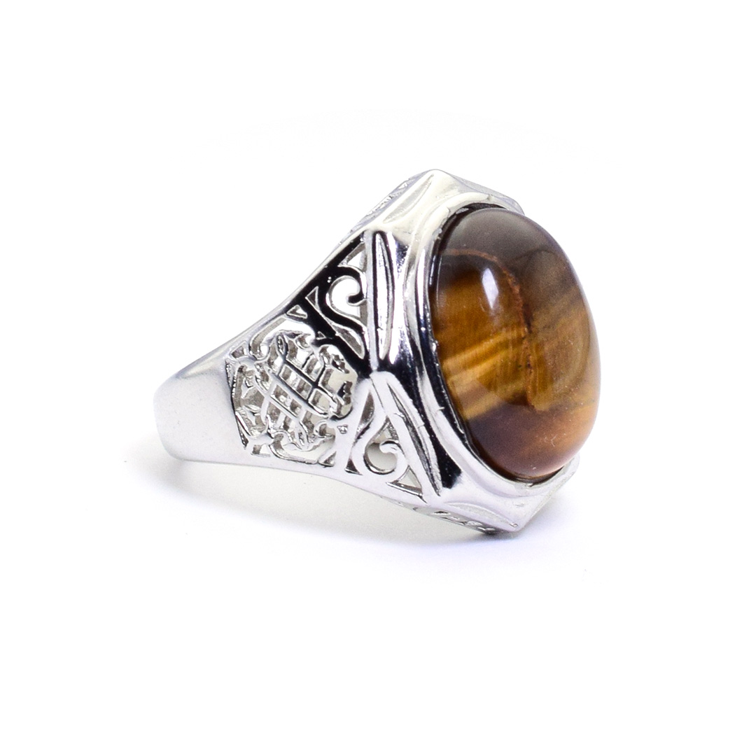 Buy Mens Handmade Ring, Turkish Handmade Silver Men Ring, Ottoman Mens Ring,  Tiger Eye Ring, Men Ring, Gift for Him, 925k Sterling Silver Ring Online in  India -… | Rings for men,