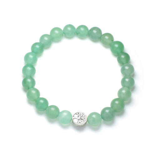 Green Aventurine Bracelet | Tree of Life | Maison de Crystals